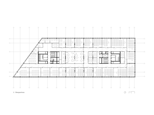 Waldrap Innovationspark Biel Grundriss 2 OG